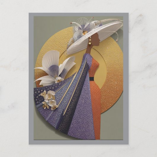 CARTE POSTALE CROWN ELEGANCE #3 (Devant)