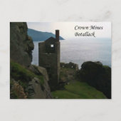 Carte Postale Crown Mines Botallack Cornwall Angleterre (Devant)