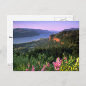 Carte Postale Crown Point, Columbia River Gorge, Oregon (Devant / Derrière)