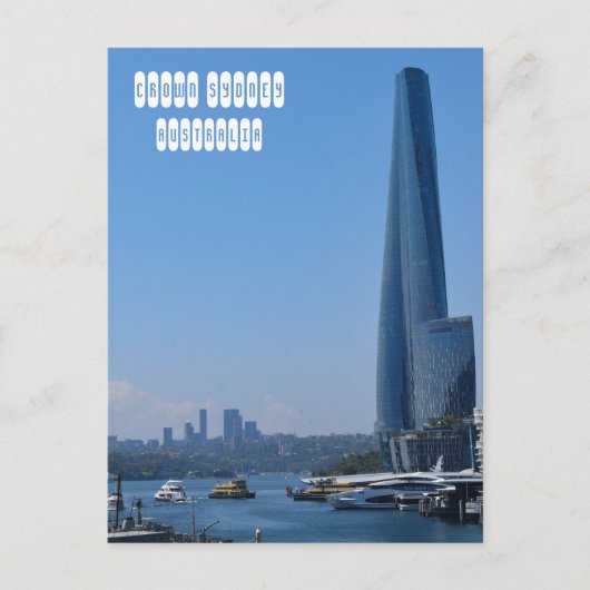 Carte Postale Crown Sydney (Devant)