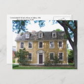 Carte Postale Crowninshield Bentley House (Devant / Derrière)