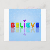 Carte Postale CROYEZ coloré Mindfulness Expression Don (Devant)