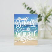 Carte Postale Croyez En Vous-Même, Citations (Debout devant)