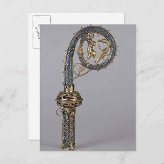 Carte Postale Crozier représentant St. Michael (Devant / Derrière)