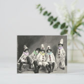 Carte Postale Cru de costume de carnaval d'enfants de (Debout devant)
