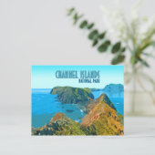 Carte Postale Cru de la Californie de parc national des Îles (Debout devant)