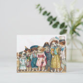 Carte Postale "Cru de la famille de chien" (Debout devant)