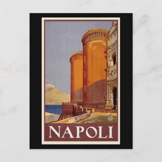 Carte Postale Cru de Naples - de Napoli (Devant)