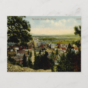 Carte Postale Cru de Spokane, Washington