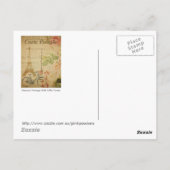 Carte Postale Cru parisien avec Tour Eiffel (Dos)