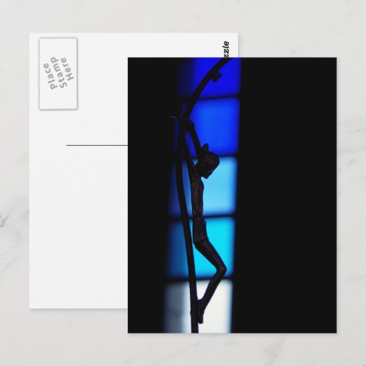 Carte postale Crucifix (Devant / Derrière)