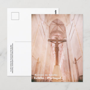 Carte Postale Crucifix derrière l'autel du monastère de Batalha