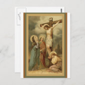 Carte Postale Crucifixion (Devant / Derrière)