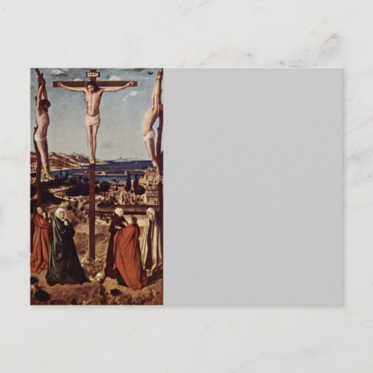 Carte Postale Crucifixion c1455 (Devant)