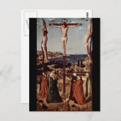 Carte Postale Crucifixion c1455 (Devant / Derrière)