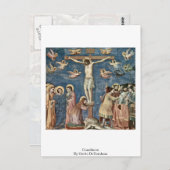 Carte Postale Crucifixion De Giotto Di Bondone (Devant / Derrière)