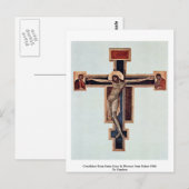 Carte Postale Crucifixion De Père Noël Croce Dans L'État De Flor (Devant / Derrière)