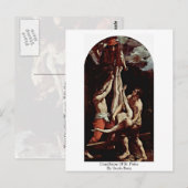 Carte Postale Crucifixion De Saint Pierre Par Guido Reni (Devant / Derrière)