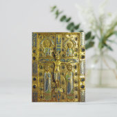 Carte Postale Crucifixion du Christ, Limoges, 13ème siècle (Debout devant)