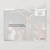 Carte Postale Crucifixion Du Christ Par Mathis Grunewald Gothart (Dos)