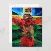 Carte Postale Crucifixion - il est terminé 2009 (Devant / Derrière)