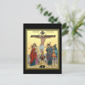 Carte Postale Crucifixion of the Lord Prayer Card (Debout devant)