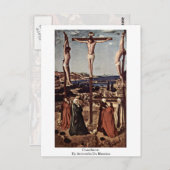 Carte Postale Crucifixion Par Antonello Da Messina (Devant / Derrière)