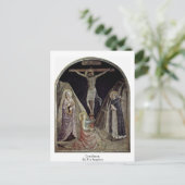 Carte Postale Crucifixion Par Fra Angelico (Debout devant)