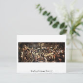Carte Postale Crucifixion Par Jacopo Tintoretto (Debout devant)