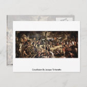Carte Postale Crucifixion Par Jacopo Tintoretto (Devant / Derrière)