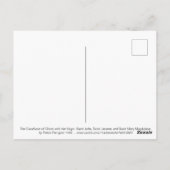 Carte Postale Crucifixion Renaissance du Christ (Dos)