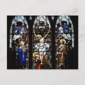 Carte postale Crucifixion (Verre Trait) (Devant)