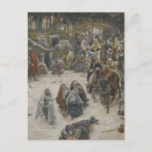 Carte Postale crucifixion vue de la croix James Tissot