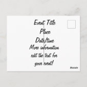 Carte Postale crucifixion vue de la croix James Tissot (Dos)