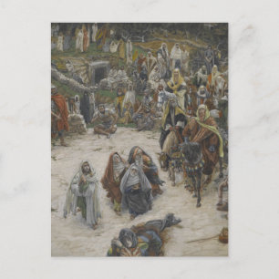 Carte Postale crucifixion vue de la croix James Tissot
