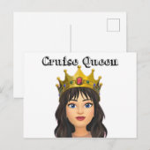 Carte postale Cruise Queen (Devant / Derrière)