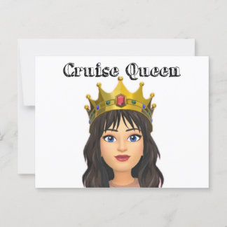 Carte postale Cruise Queen