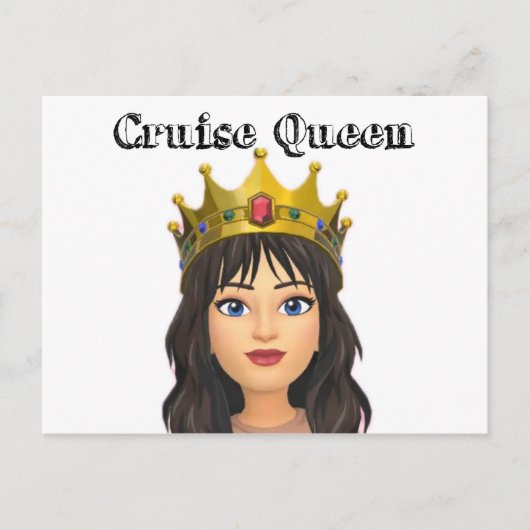 Carte postale Cruise Queen (Devant)