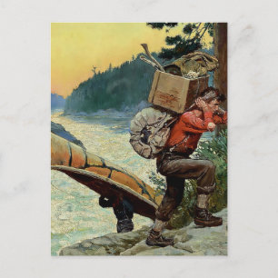 Carte Postale "Cruisers Making Portage" par Philip R Goodwin