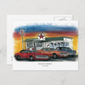 Carte postale - Cruis'in Camaros (Devant / Derrière)