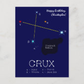 Carte Postale Crux de constellation de l'hémisphère sud (Devant)