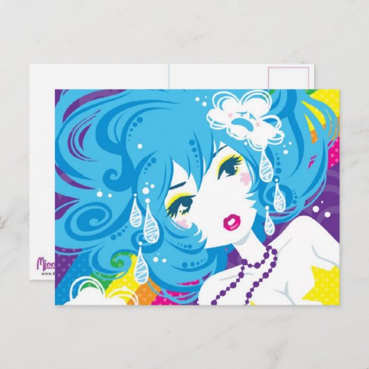 Carte postale Crybaby (Devant / Derrière)