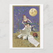 Carte Postale Crying Moon Poem Victorian (Devant)