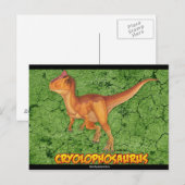 Carte Postale Cryolophosaurus postcard set (Devant / Derrière)