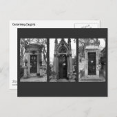 Carte Postale Crypte du cimetière (Devant / Derrière)