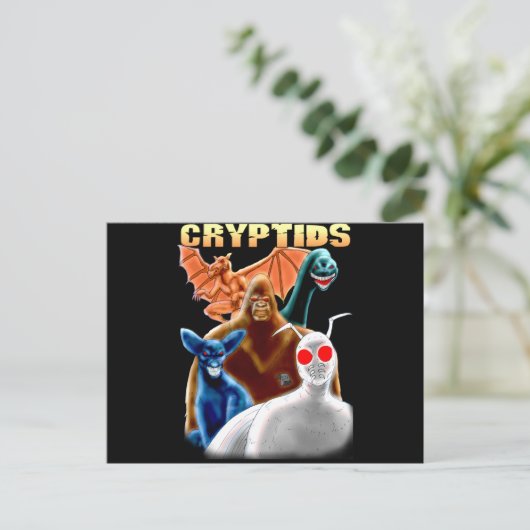 Carte Postale Cryptides (Debout devant)