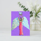 Carte postale Crystal Angel / Art autel (Debout devant)