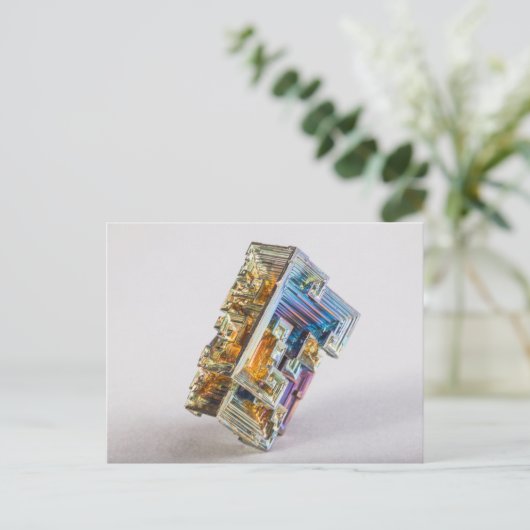 Carte Postale Crystal Bismuth (Debout devant)