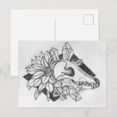 Carte Postale Crystal Coyote (Devant / Derrière)