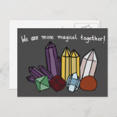 Carte Postale Crystal Magick (Devant / Derrière)